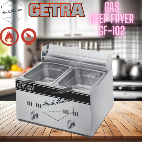 Gas Deep Fryer 2 tank GF-102G GETRA