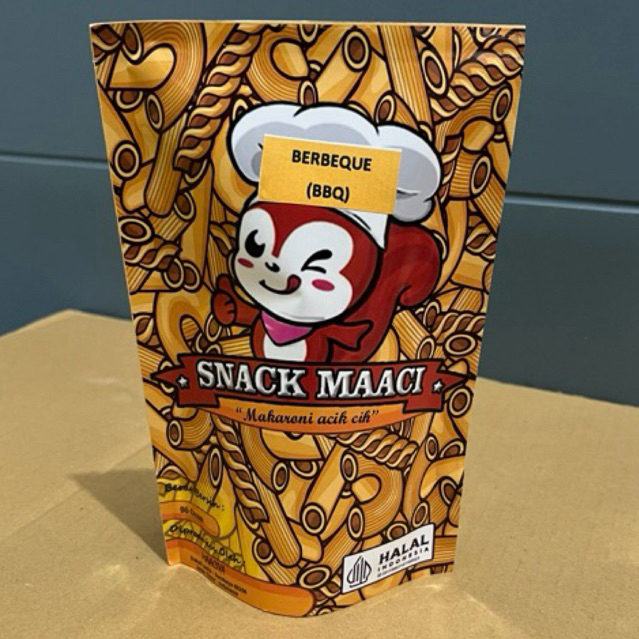 

Makaroni Premium Barbeque BBQ, Halal, 95gr