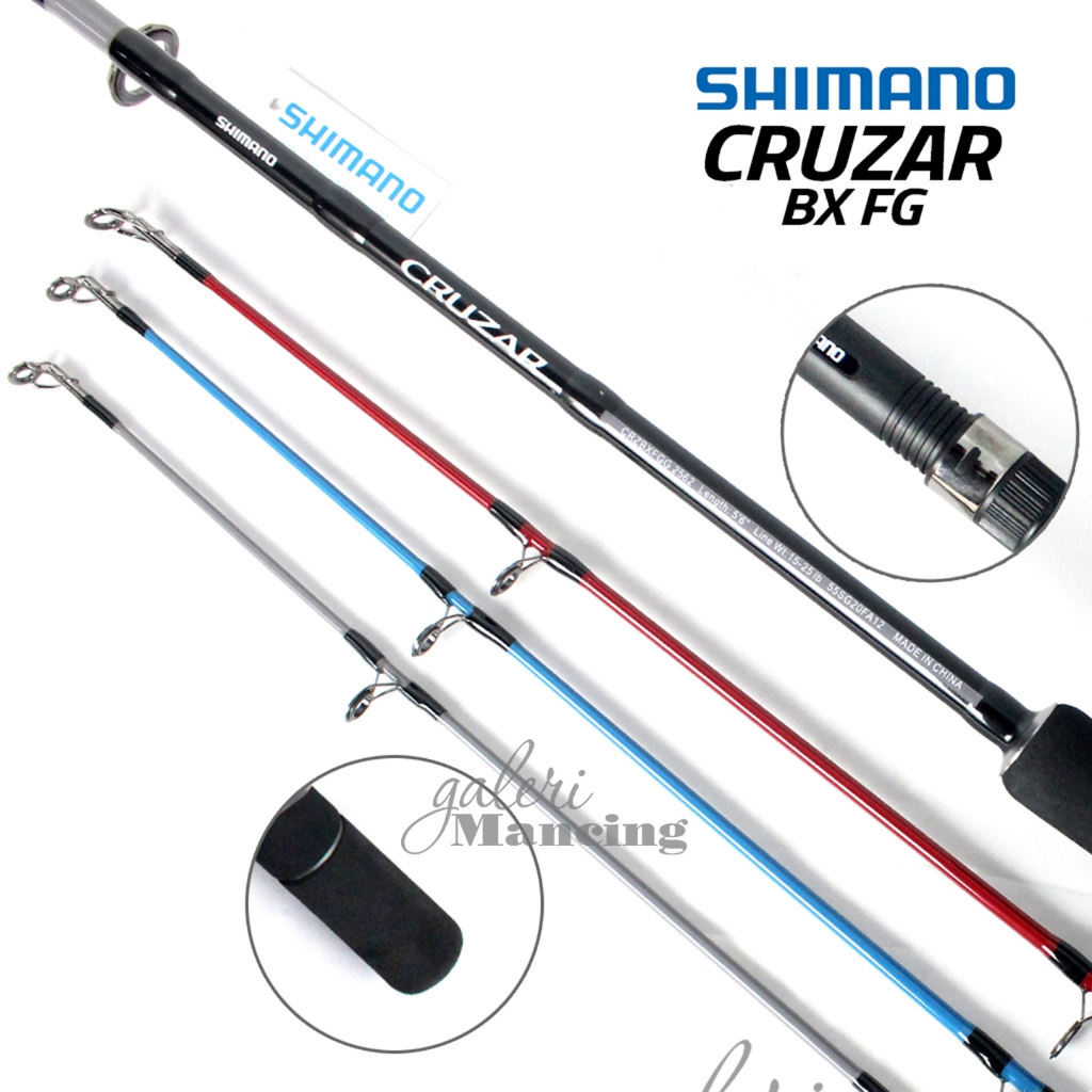 Joran SHIMANO CRUZAR BX FG 2562 2602 2702 | Solid Original Spinning