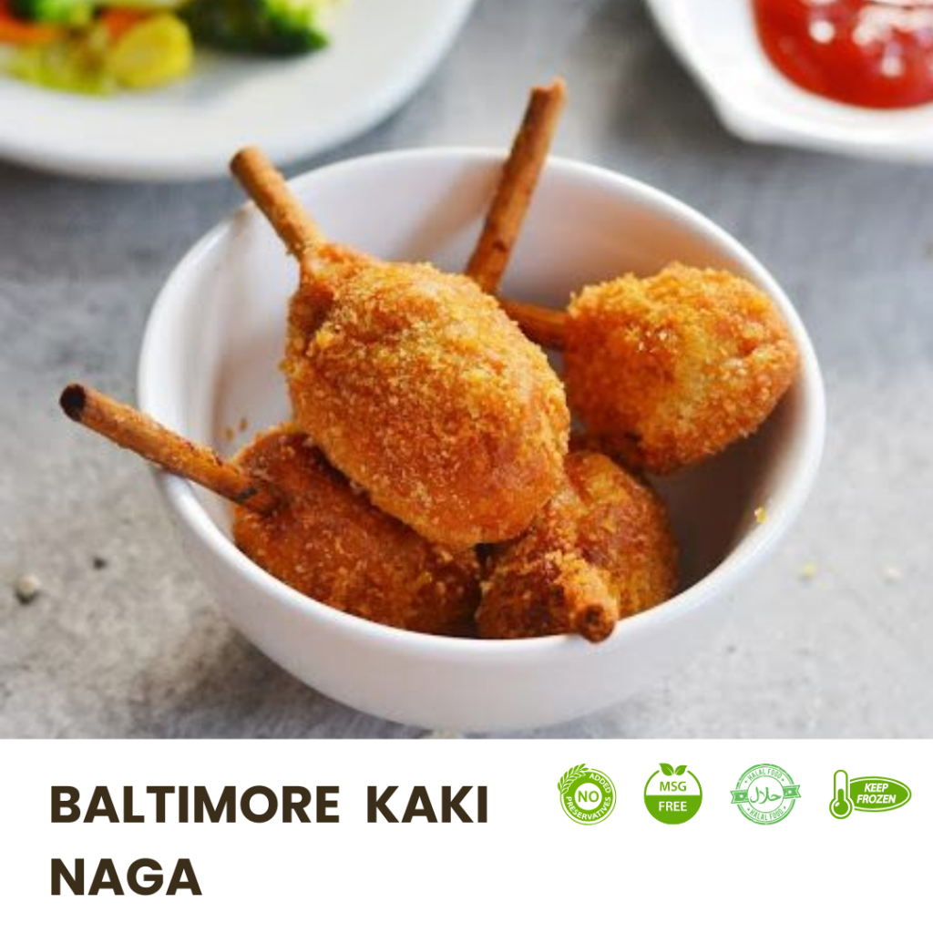 

Terfavorit Premium Kaki Naga frozen 50 pcs supply resto, cafe