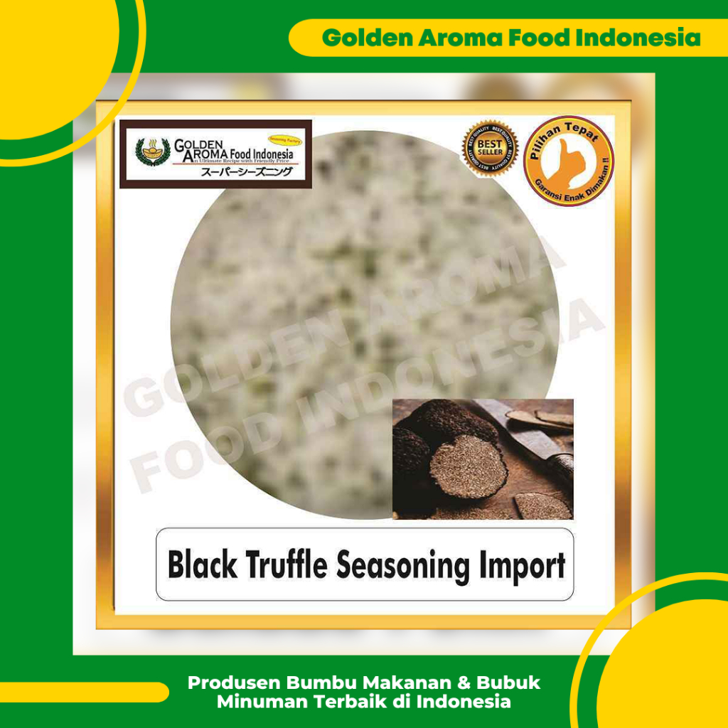 

Bumbu Tabur Black Truffle Seasoning Import 1Kg Bubuk Trufle Impor 1 Kg Premium Powder Asin Manis Kiloan buat Aneka Rasa Makanan Keripik Pisang Kentang Goreng Basreng Martabak Kacang Goreng Cimin Cimol Kripik Singkong Cilung GAFI bukan Bintang Kembar