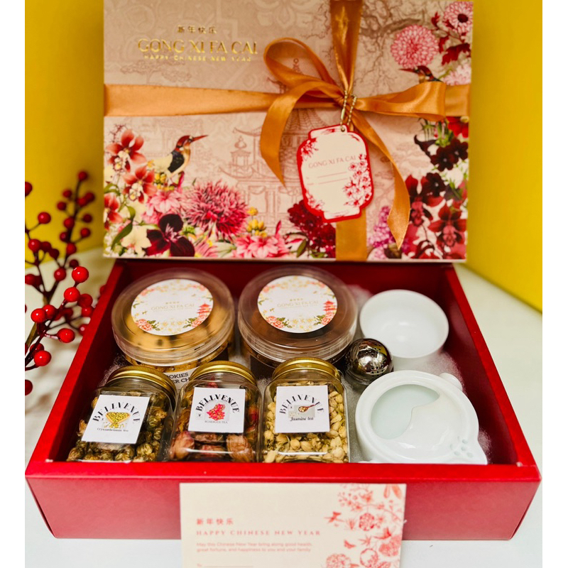 

Hampers Imlek/Parcel Sintjhia - WANQUAN DE set