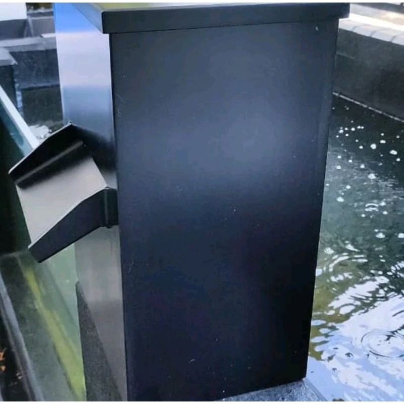 Filter box air terjun kolam ikan koi