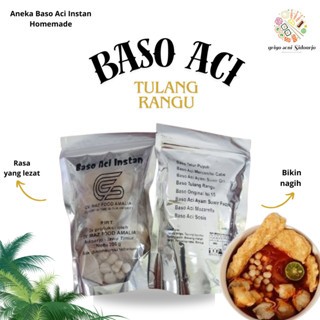 

PAKET 5 PACK BASO ACI INSTAN TULANG RANGU MAZFOOD HOMEMADE