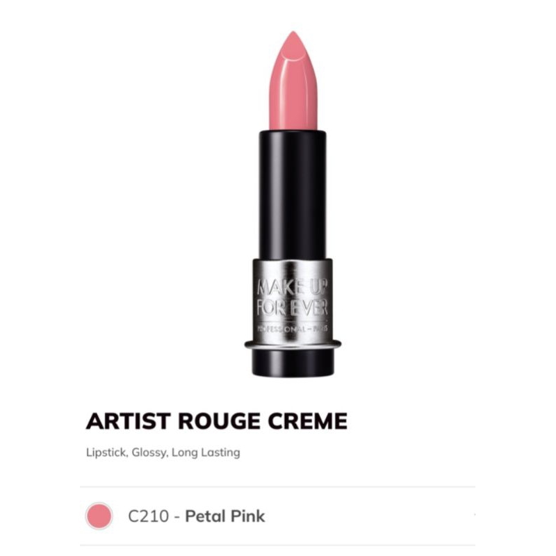 Lipstik Make up forever artis rouge creme shade c210
