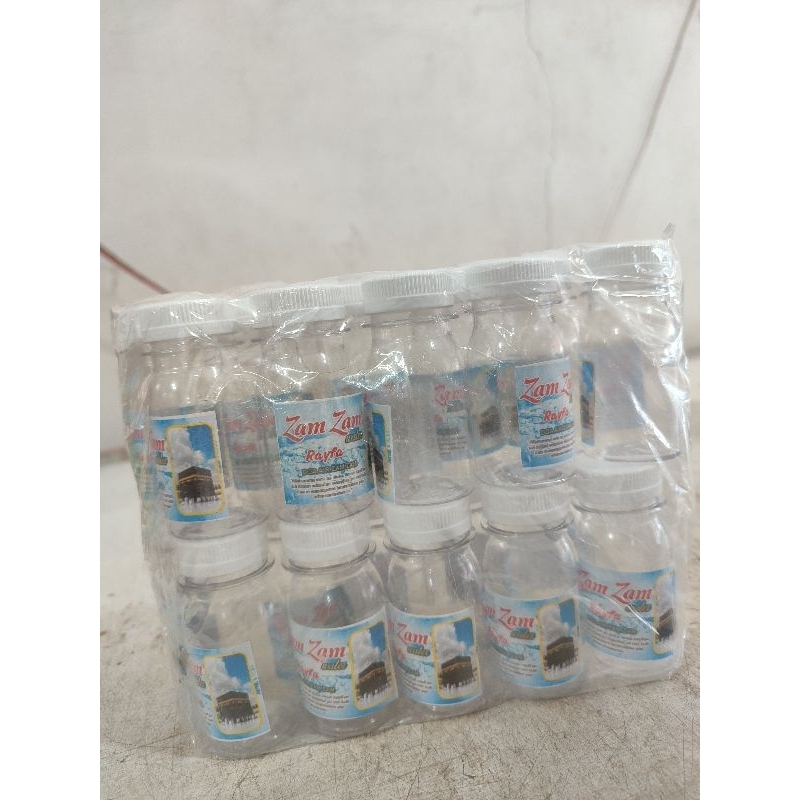 

BOTOL KEMASAN ZAM ZAM 50ML ISI 20PCS PER PACK