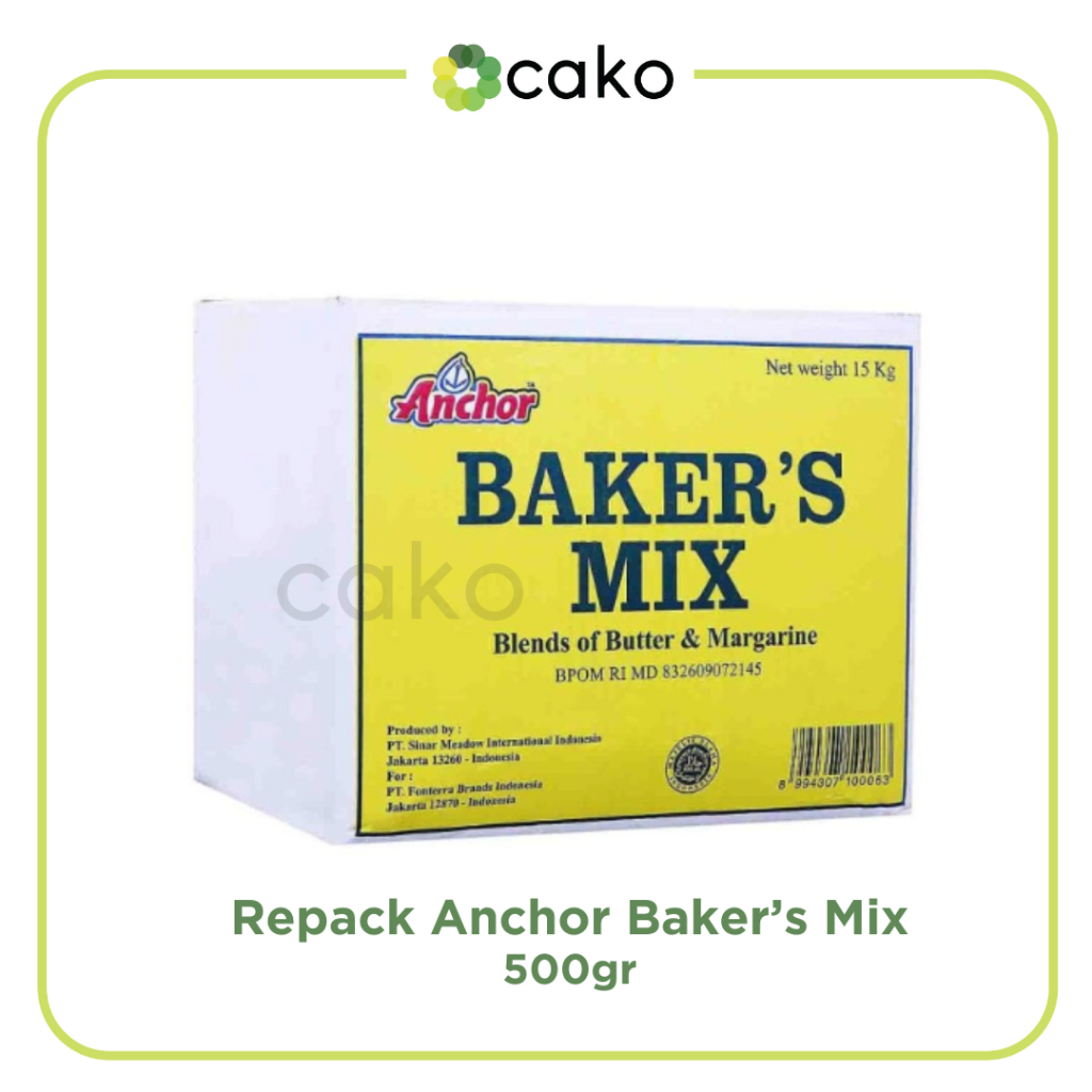 

(REPACK) Anchor Baker's Mix 500gr / Campuran Mentega & Butter