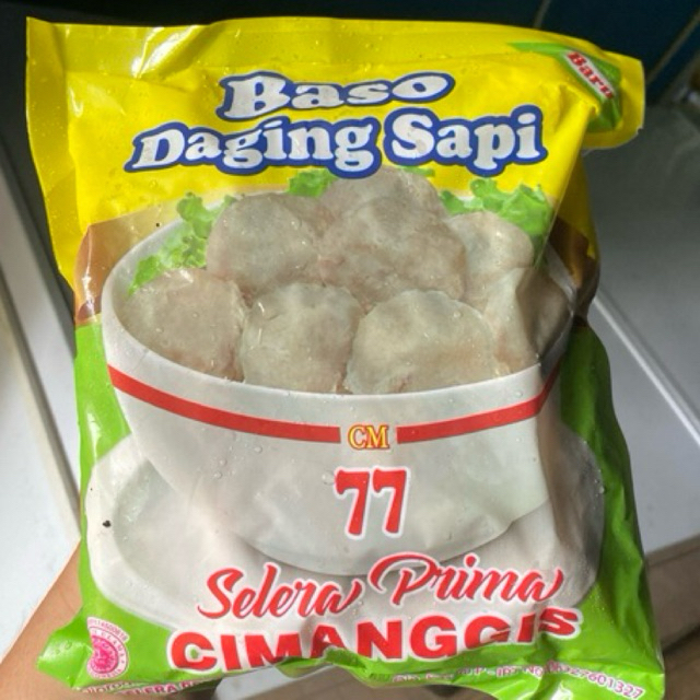 

Pentol Bakso Daging Sapi Selera Prima CIMANGGIS CM 77