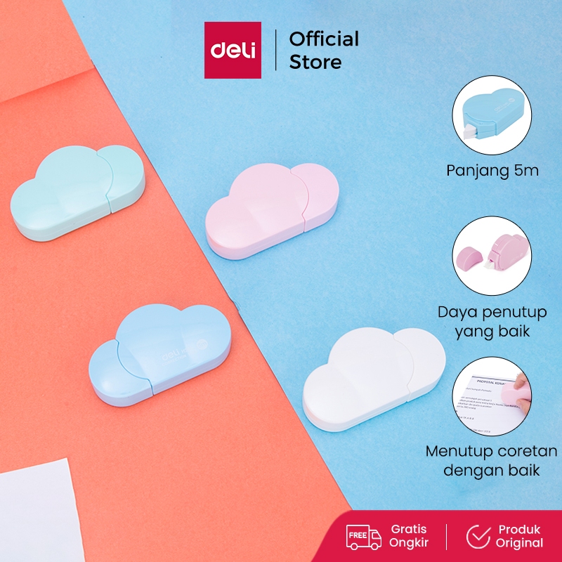 

Deli Koreksi Pita 5m daya penutup yang sangat baik EH20501