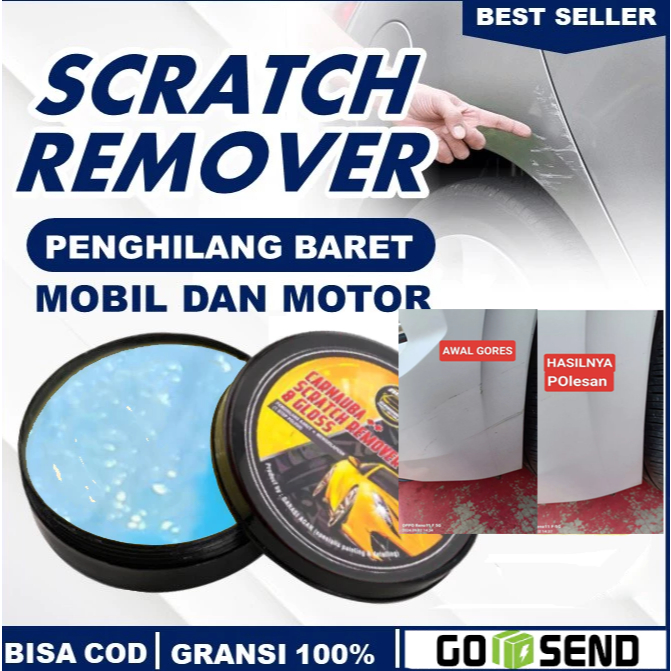 Penghilang Baret Body Mobil Motor / Body Compound Car / Kendaraan / Scratch Remover Garasi Agan