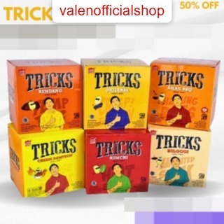 

[VLN] TRICKS CHIPS KENTANG BAKED POTATO RASA ORIGINAL/KIMCHI/BBQ CRISPY CRISPY GURIH