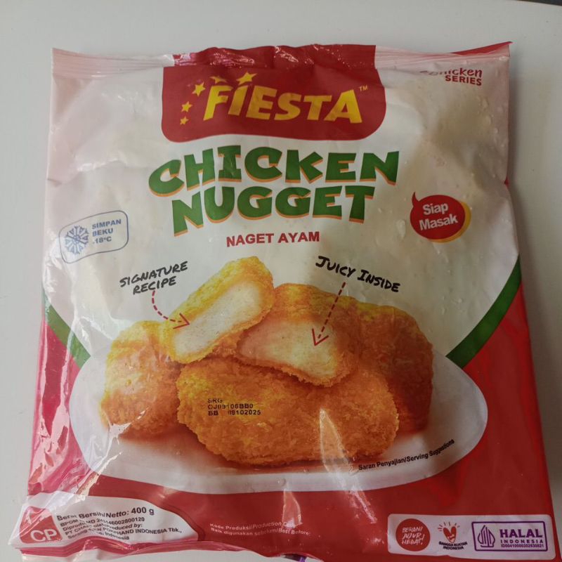 

Fiesta Chicken Nugget 400gr