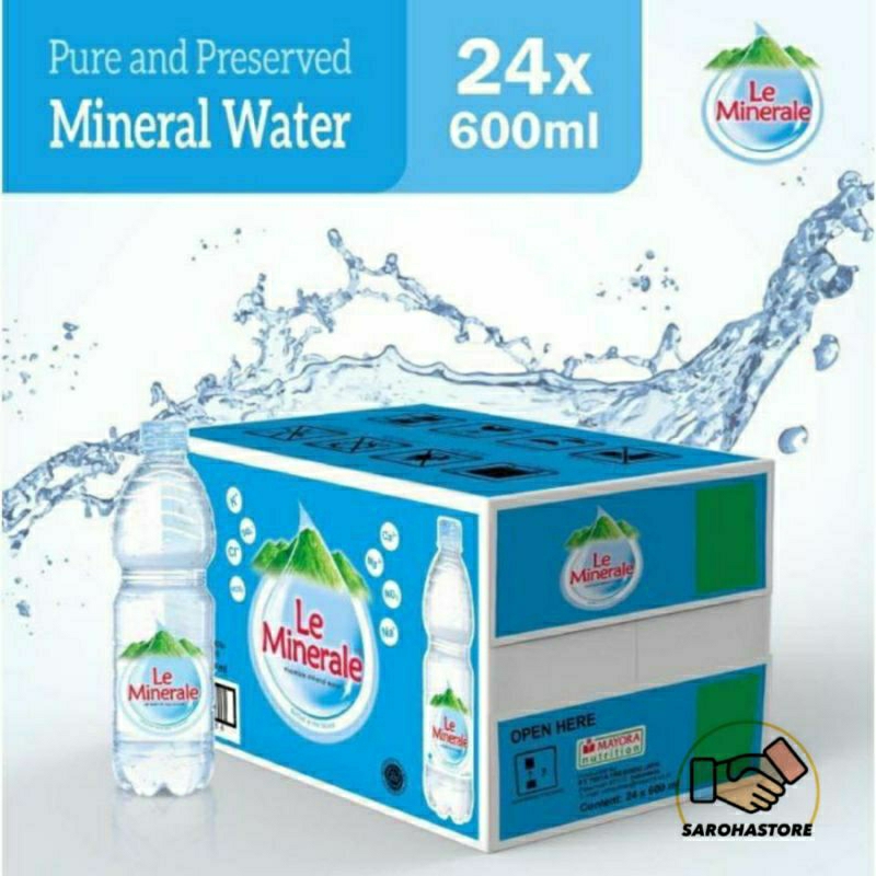 

Le Minerale 600ML 1 Dus / 1 Karton