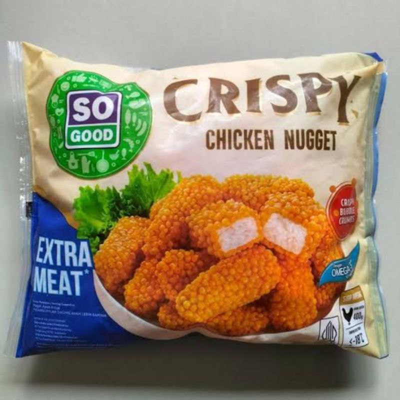 

So Good Naget Crispy Bubble 400gr