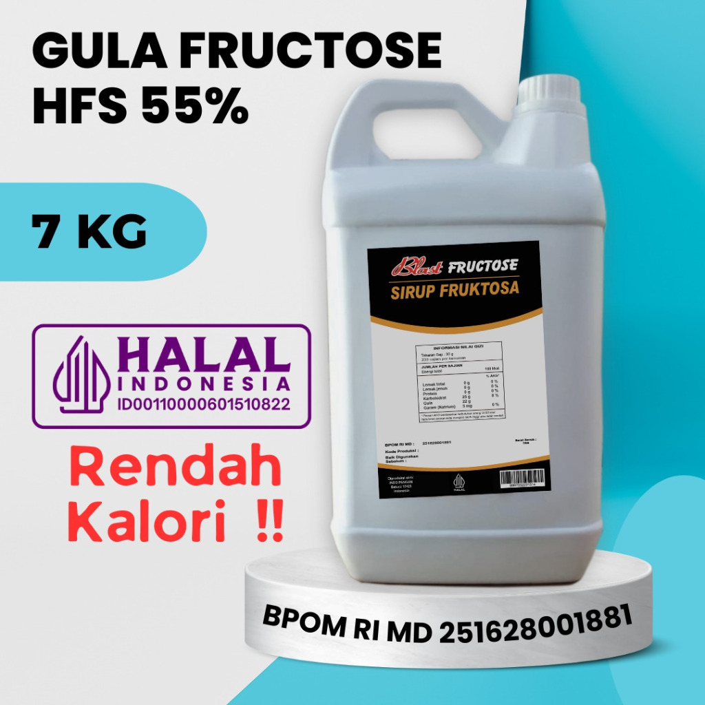 

GULA CAIR SINGKONG - Gula Fructose Cair 7 kg - Syrup Fruktosa