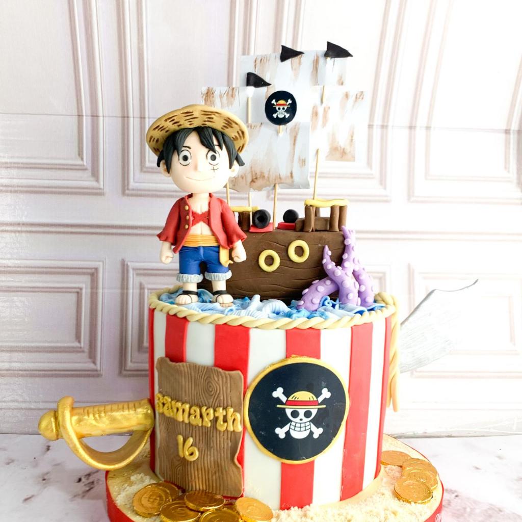 

Kue Ulang Tahun/Birthday Cake/Kue ultah Tema one Piece/Kue birthday Jakarta/One Piece