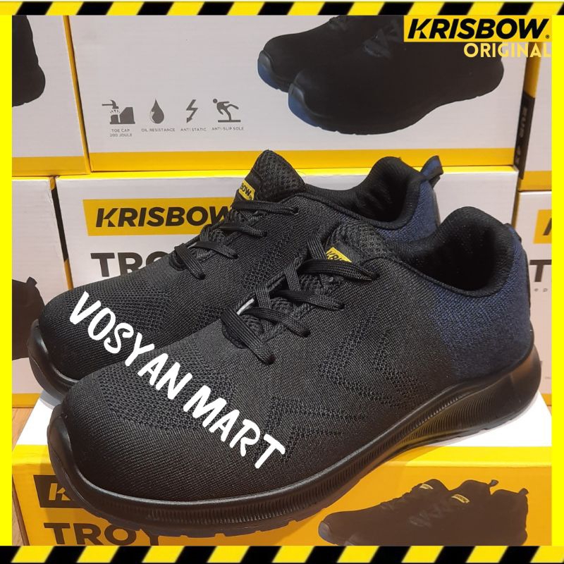 Sepatu Safety Krisbow TROY || Safety Shoes Krisbow TROY|| Pengganti Sepatu Safety Krisbow ARES