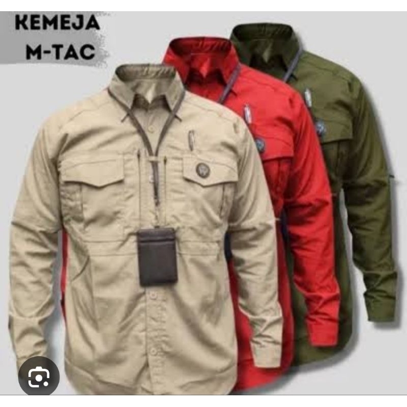 baju taktikal lengan panjang  MTAC