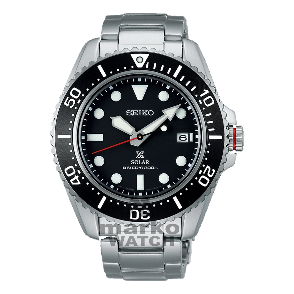 Jam Tangan Pria Seiko SNE589P1 Solar Diver's 200m Original