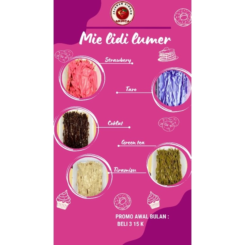 

(TERMURAH) Mie lidi lumerr JARINGAN box 500 ml