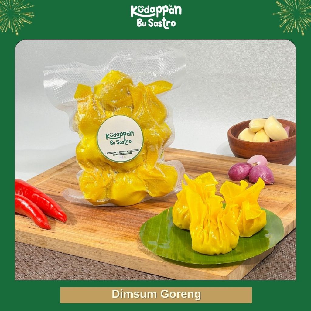 

REGULER "Dimsum Goreng Frozen Premium 10pcs Dapur Bu Sastro Kemasan Vacuum