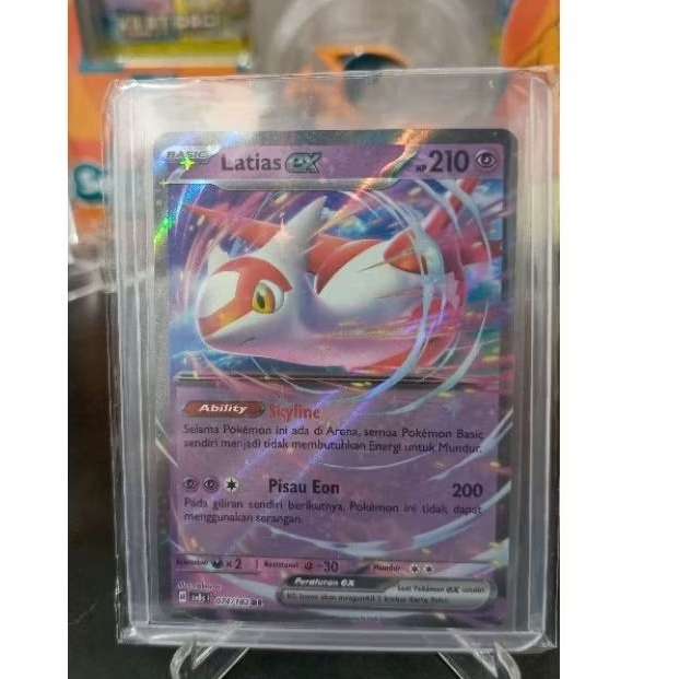 Latias ex RR (Kilat Rasi) Kartu PokemonTCG
