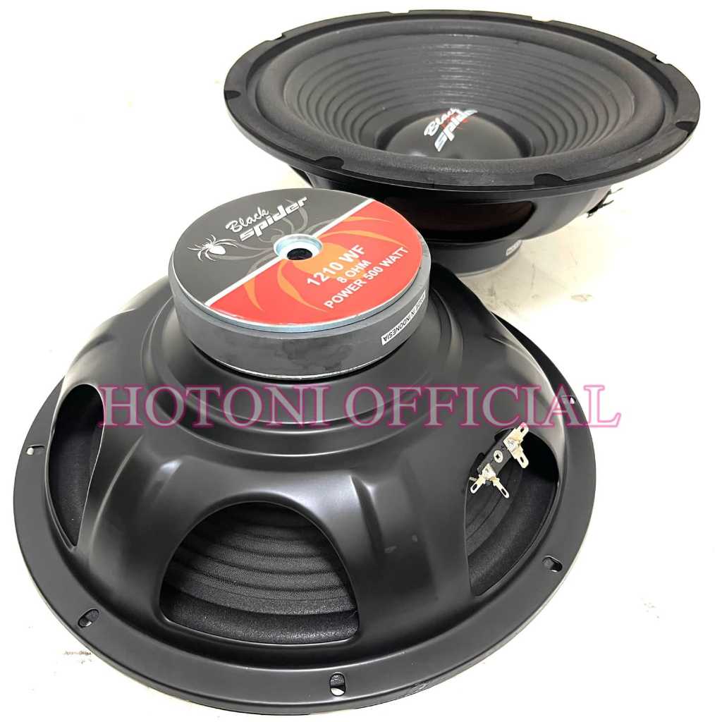 Speaker Komponen BlackSpider BS 1210WF 12inch Original Black Spider 1210 wf Woofer ( Bisa COD )