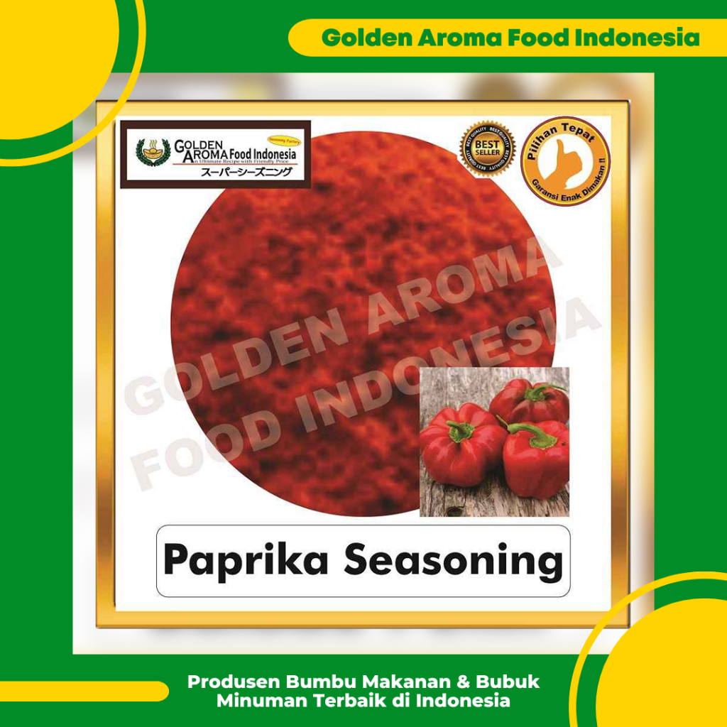 

Bumbu Tabur Rasa Paprika Seasoning 1kg, Jual Bubuk Tabur Paprika Seasoning Powder Murah Enak Halal