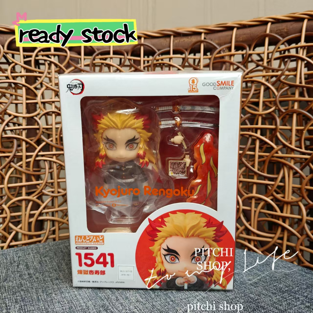 [READY STOCK] Nendoroid Rengoku Kyojuro 1541 Fire Hashira Demon Slayer Official Good Smile Company