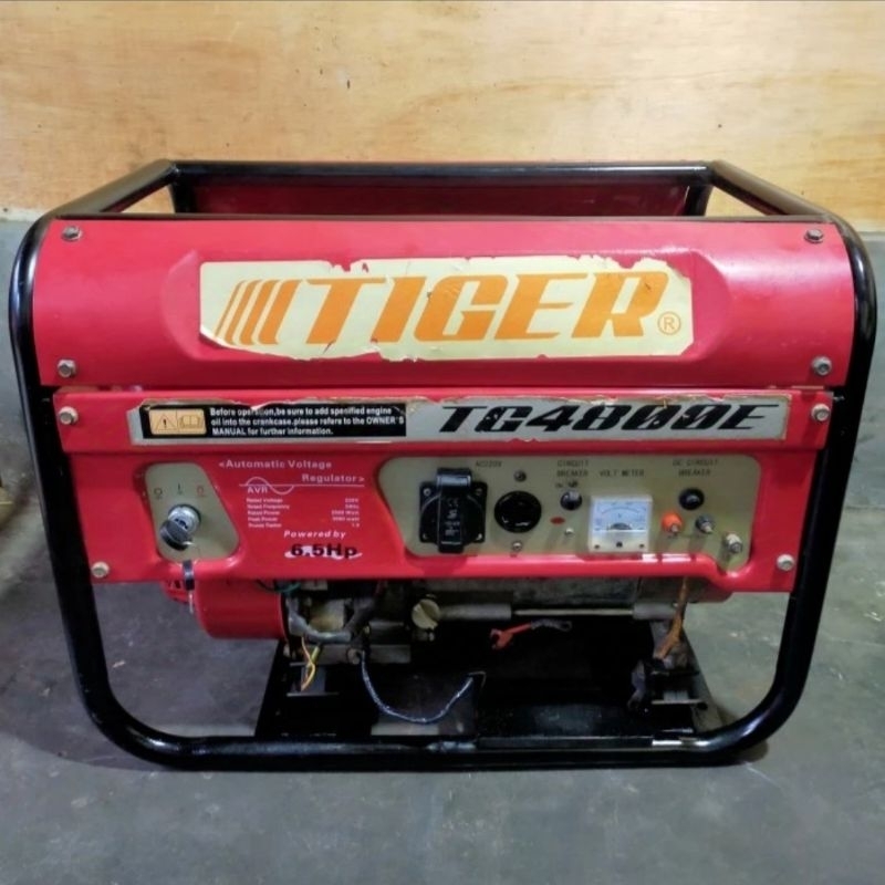 Genset TIGER TG4800E Starter 3000Watt Original