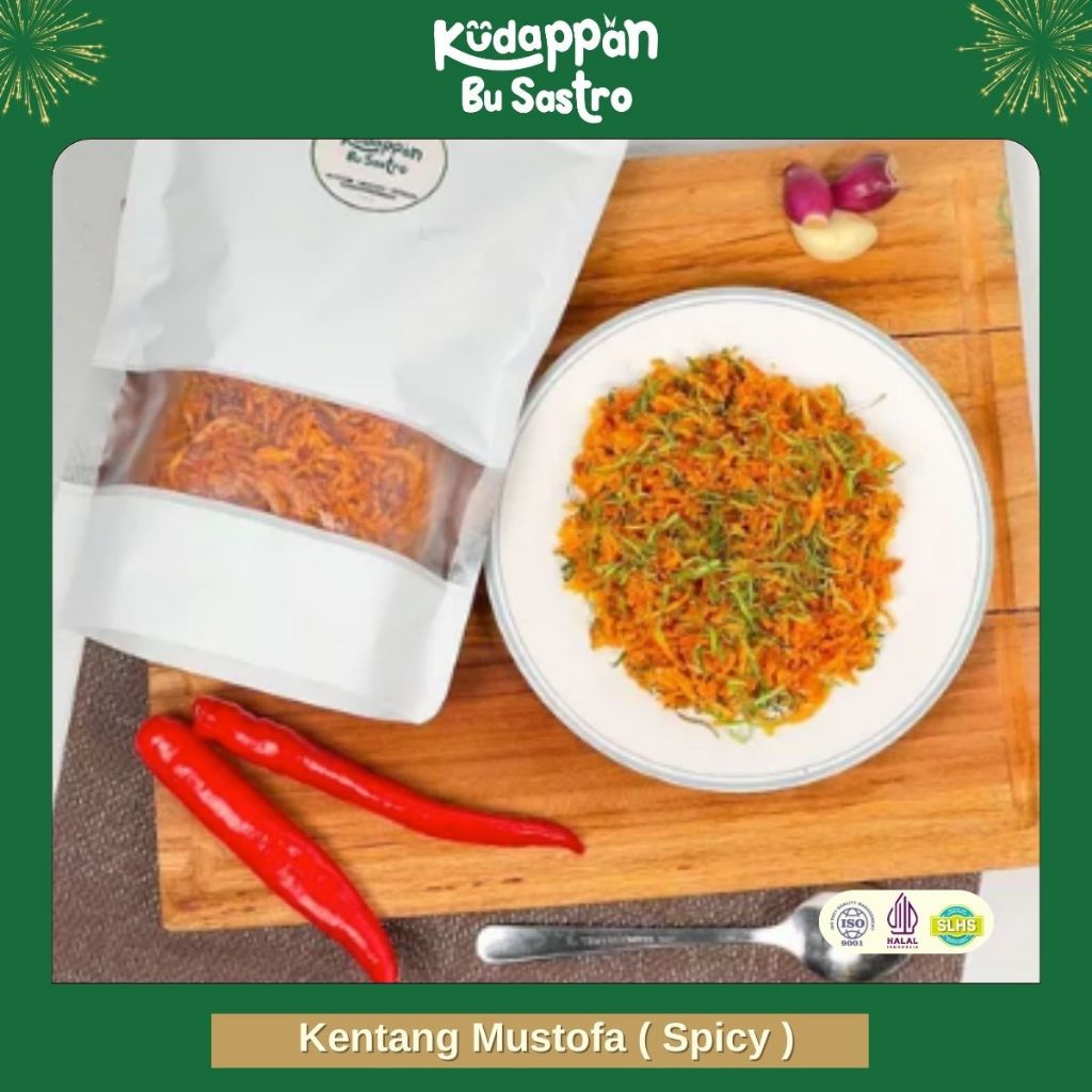 

Kentang Mustofa Spicy Dapur Bu Sastro 190gr