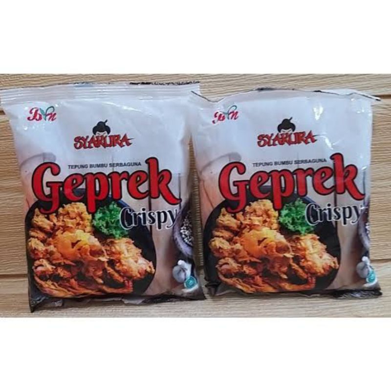 

tepung geprek sakura ecer