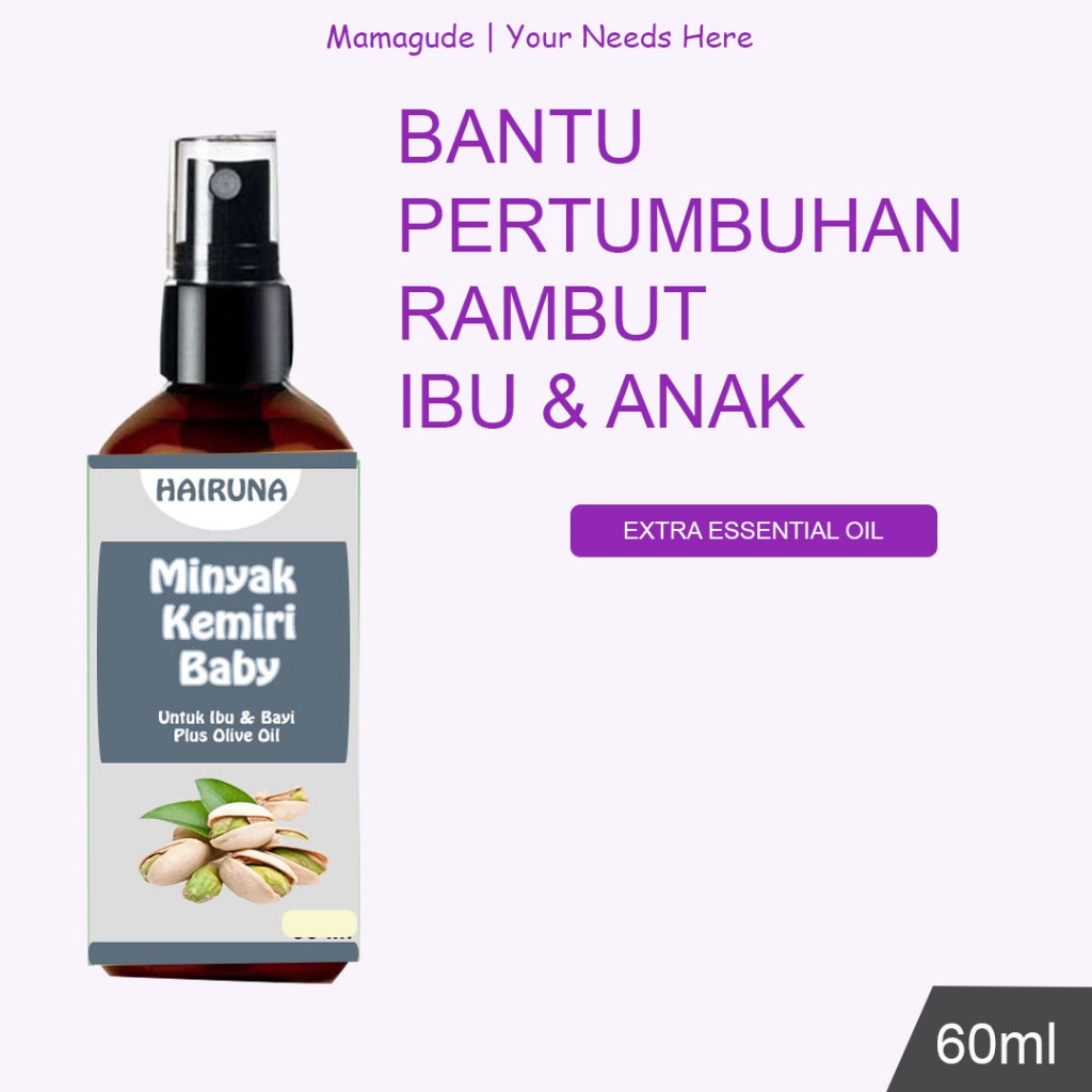 Minyak Kemiri Bayi Minyak Rambut Bayi Penumbuh Rambut Bayi Minyak Rambut Anak Minyak Kemiri Penumbuh