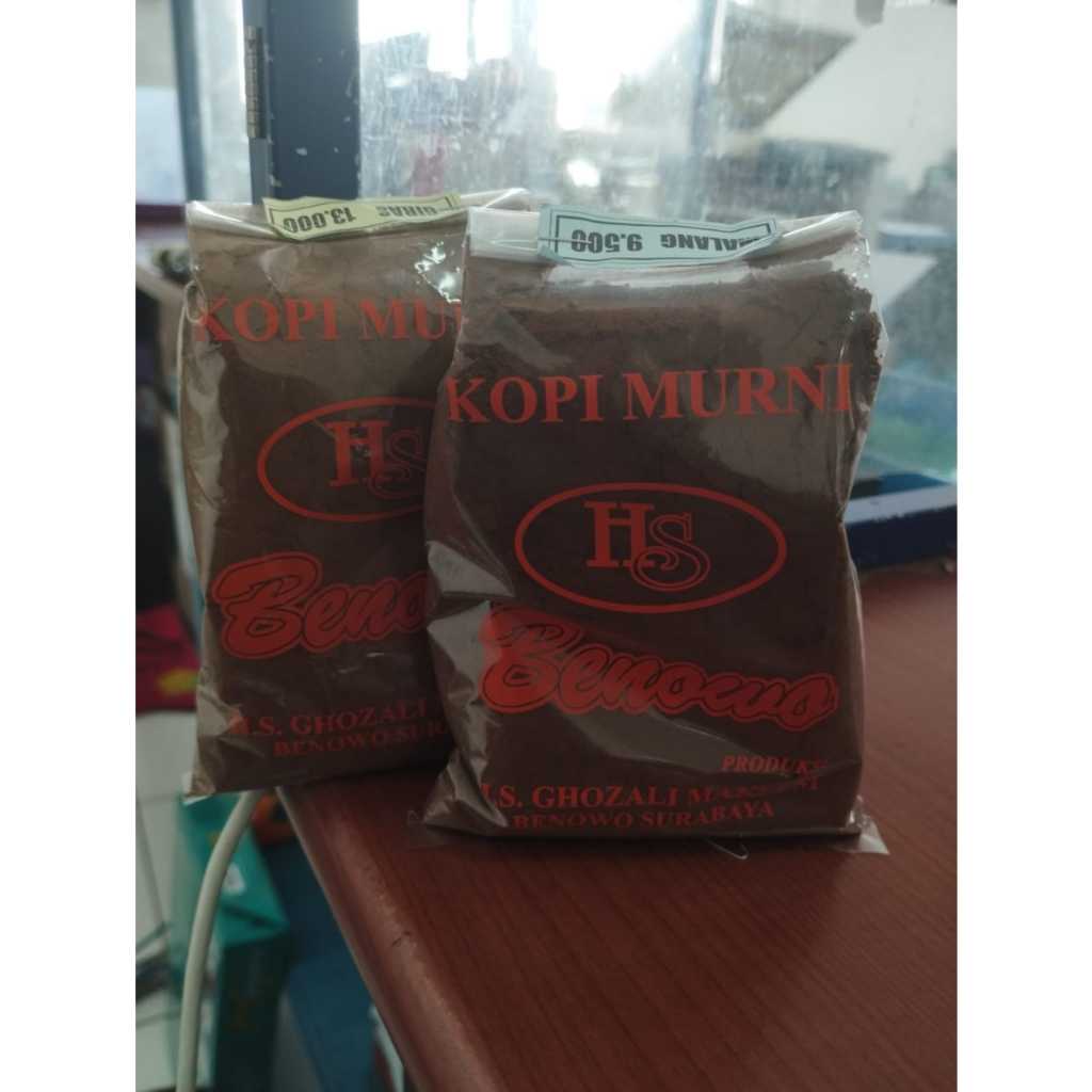 

Benowo Kopi Murni HS Ghozali Kopi Lanang Super 125 gr