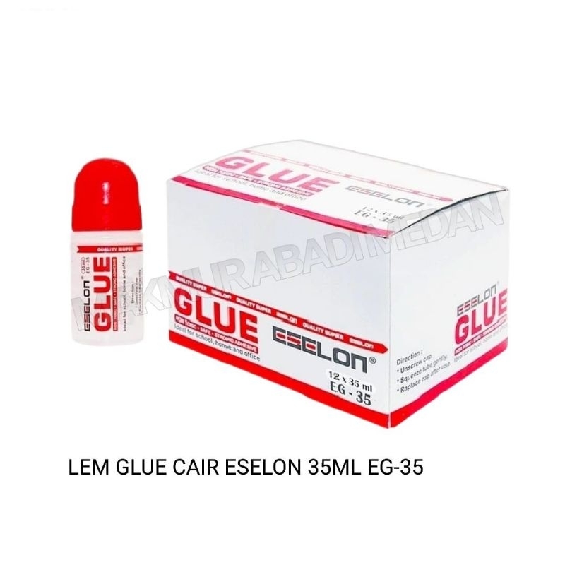 

(1Pcs) Lem Cair ESELON 35 ml EG-35 Liquid Glue Stick Lem Kertas