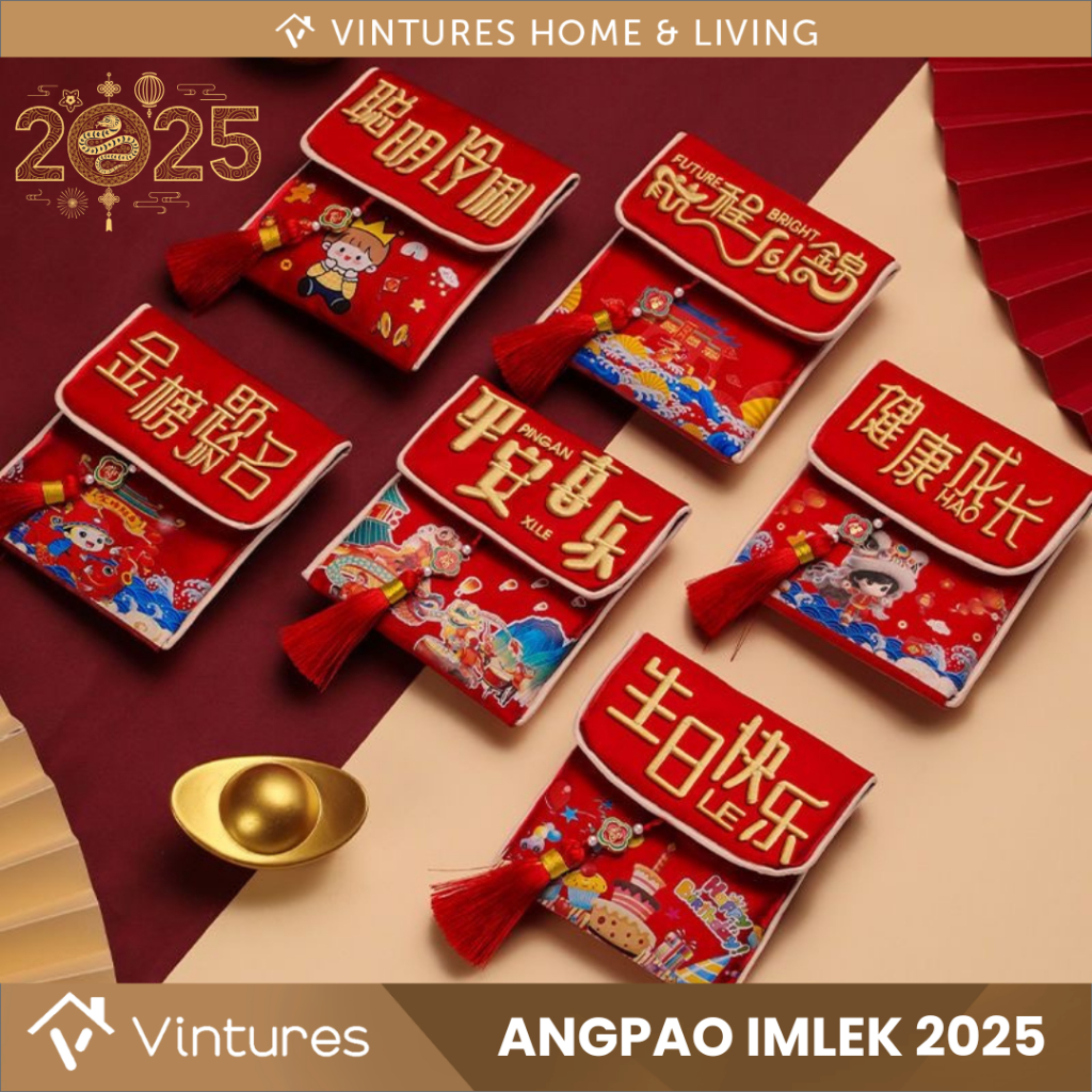 

Angpao Imlek 2025 Premium / Angpao Premium / Angpao Ular 2025