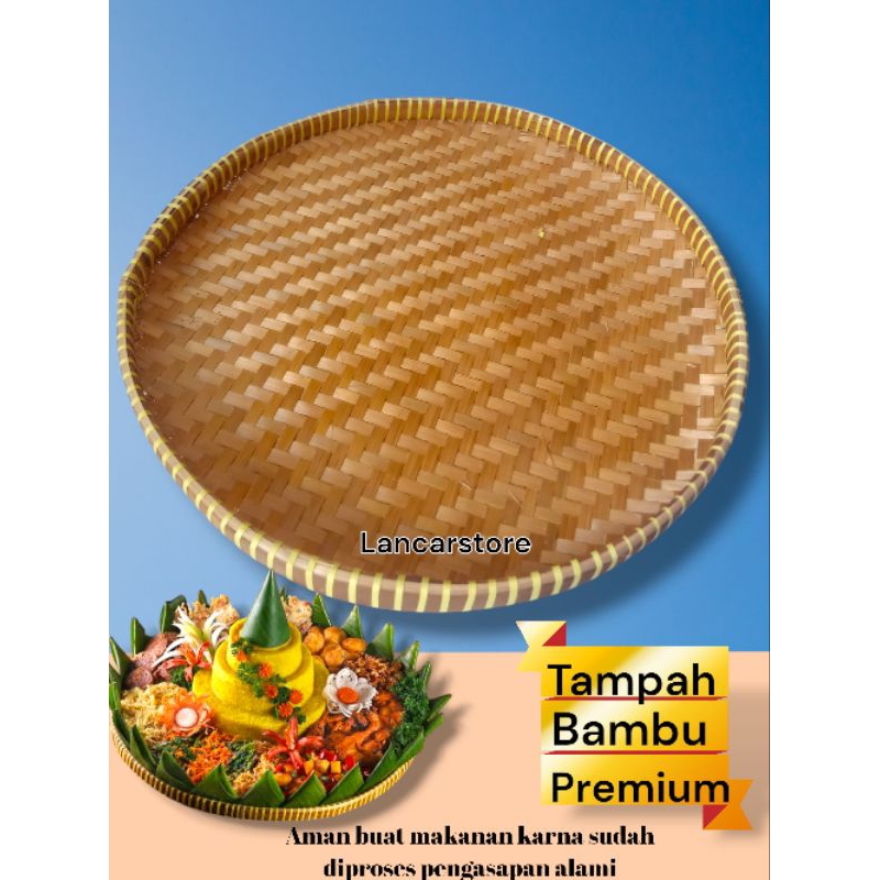 Tampah bambu semua ukuran / Nyiru / Tempeh nasi tumpeng