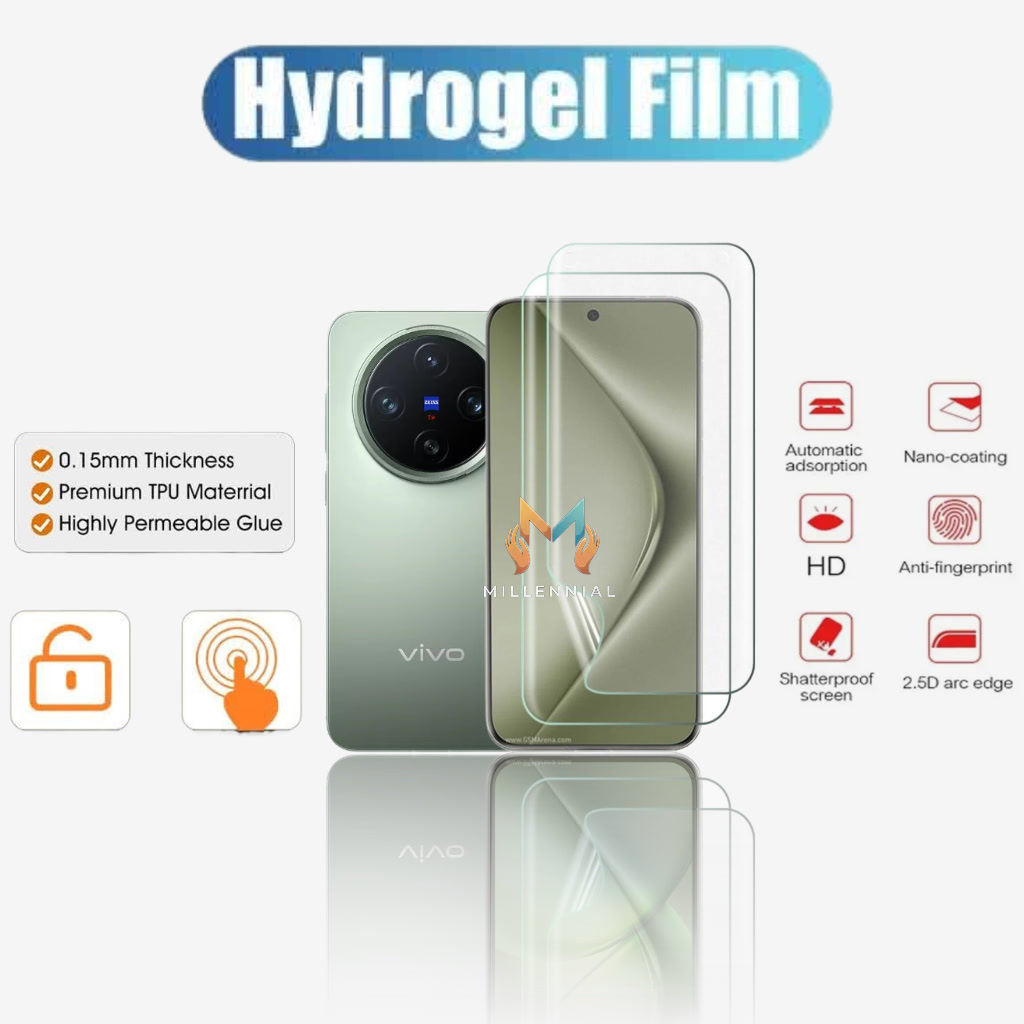 Anti gores jelly Hydrogel full screen VIVO X200 X200 PRO X200 PRO MINI
