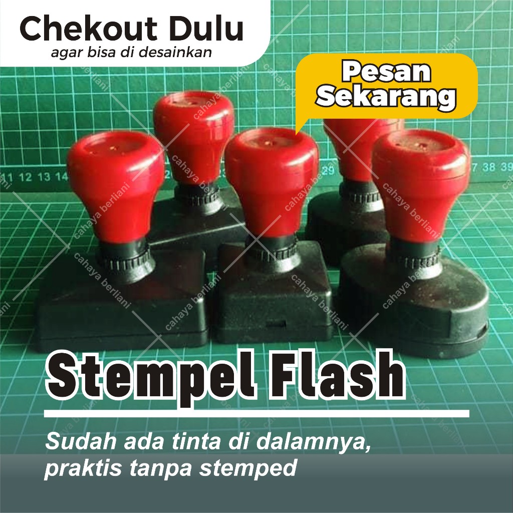 

Stempel Flash - Oval RT RW