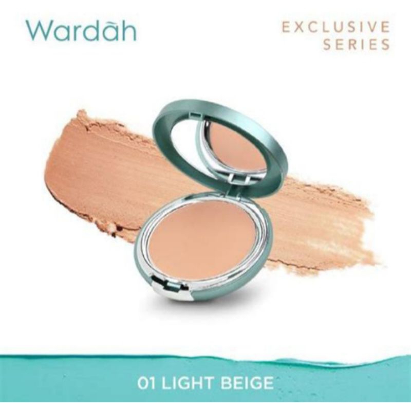 Wardah Exclusive Creamy Foundation 01 Light Beige
