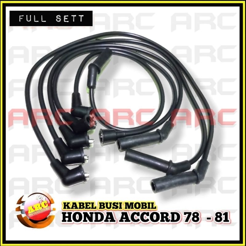 Kabel busi mobil honda accord 78 - 81