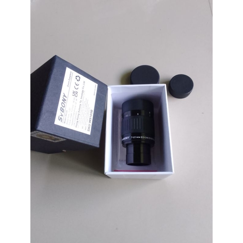 Eyepiece Lensa Okuler ZOOM 7-21mm Teleskop Bintang