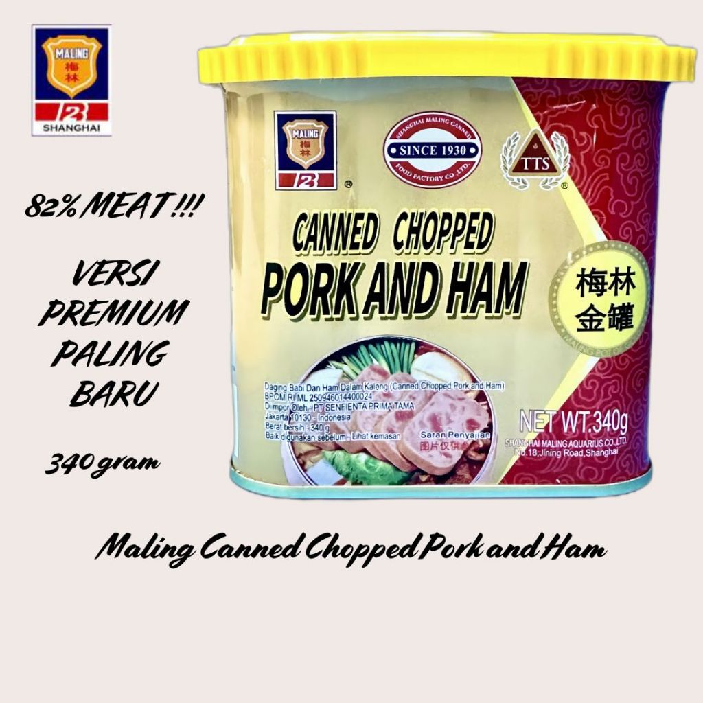 

[NEW] Maling Chopeed Pork & Ham Besar (Varian Baru Lebih Premium) 82% Kandungan Daging | NON HALAL