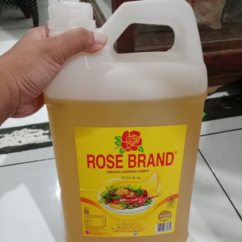 

minyak goreng rosebrand 5l kompan