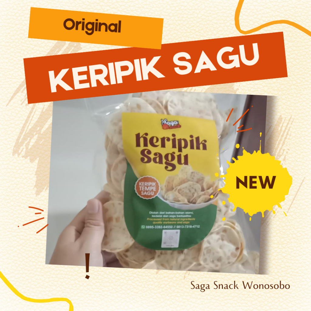 

Keripik Sagu 200 Gr