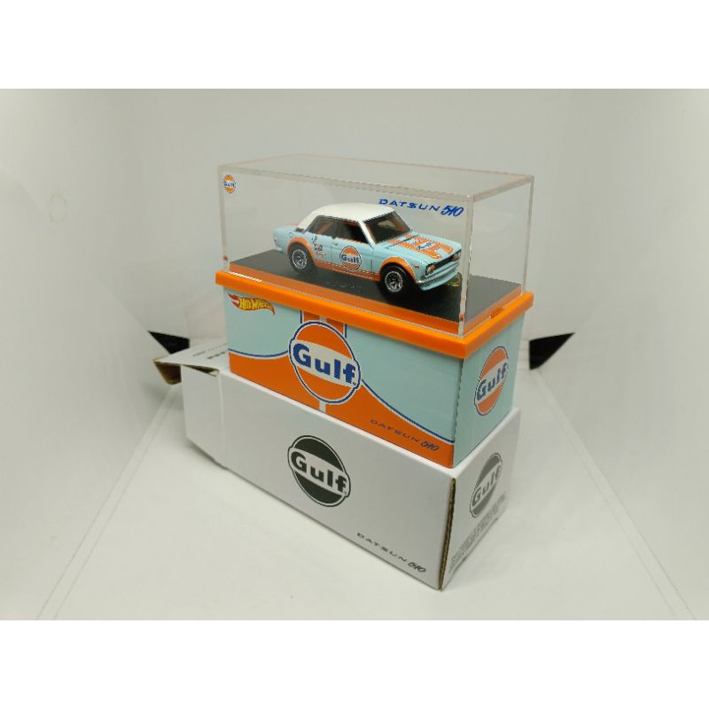 Hot Wheels Datsun 510 Sedan Gulf RLC Red Line Club