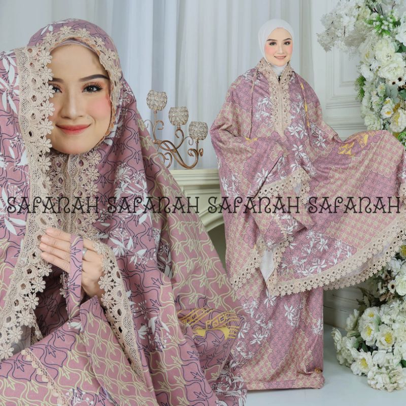 CUCI GUDANG MUKENA DEWASA TERBARU KATUN MOTIF PREMIUM