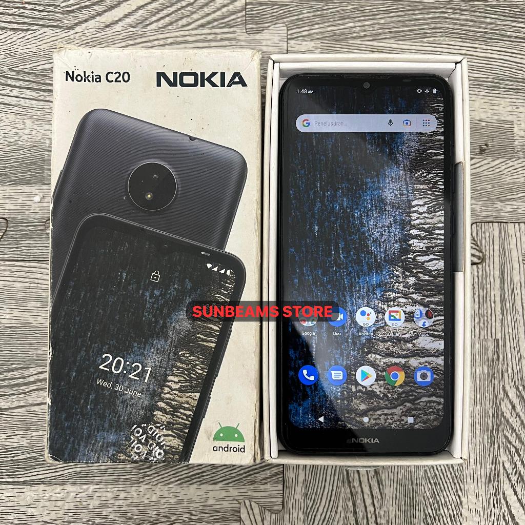 Nokia C20 2/16 Second Fullset Bekas Resmi