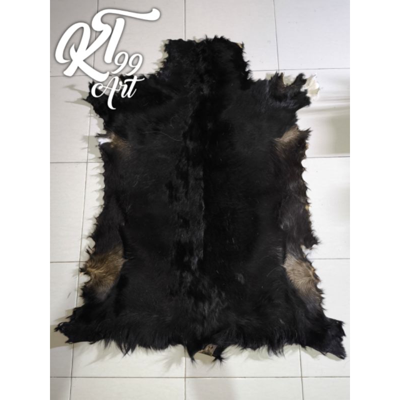 [JUMBO] Kulit kambing lembaran // kulit kambing hitam