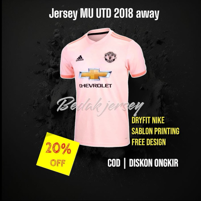 Jersey MU UTD 2018 away